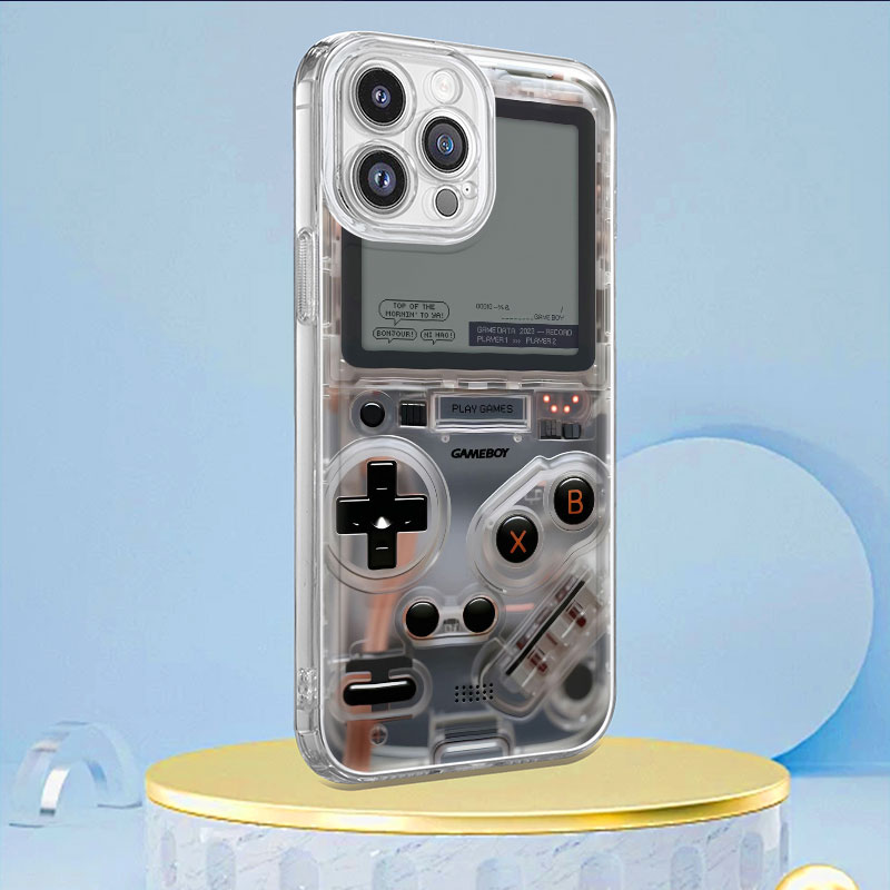 Phone Case Clear - Funda de teléfono con patrón de