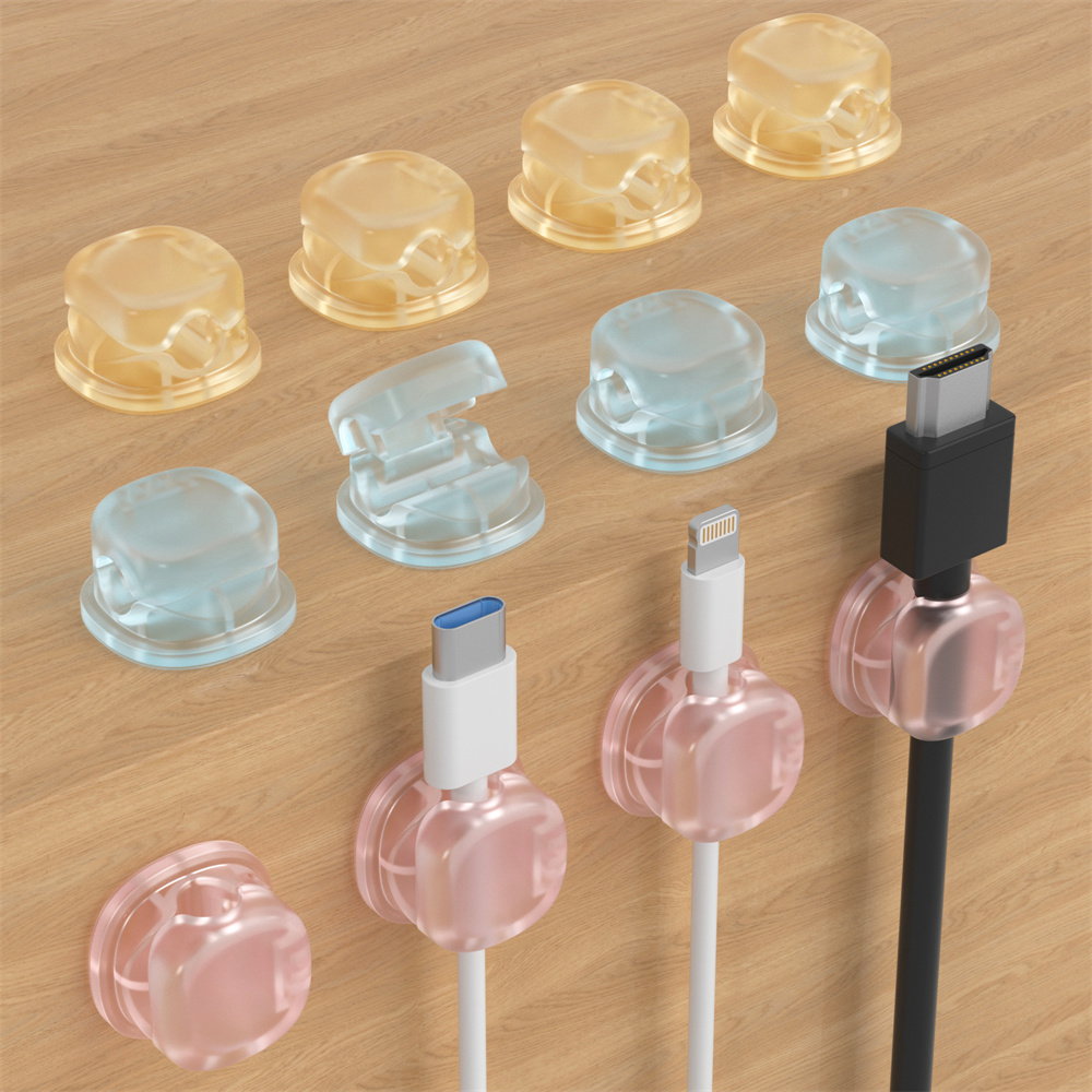 Phone Accessories Charger - Organizador de Cables Magnético Transparente de