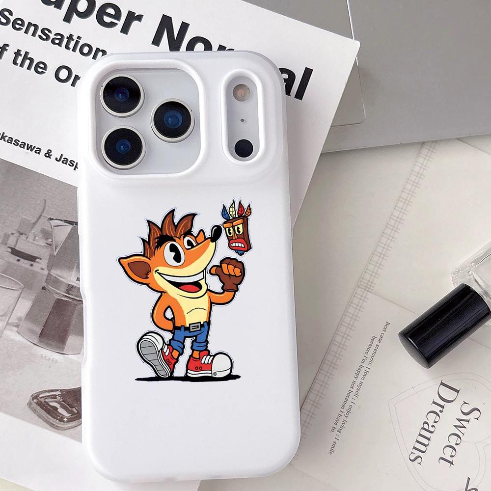 Phone Case Clear - Funda para Teléfono C-Crash B-Bandicoot para