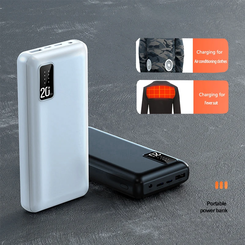 Portable Charger 20000Mah - JayoWade-Banco de energía de salida de