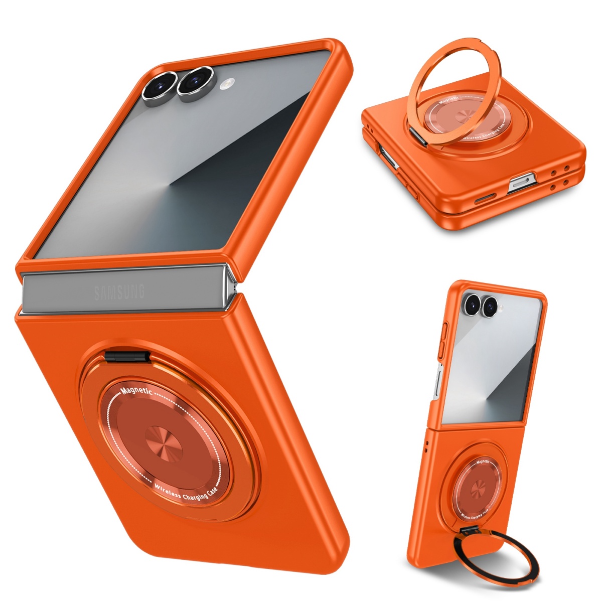 Phone Accessories Ring - Funda magnética de metal con anillo