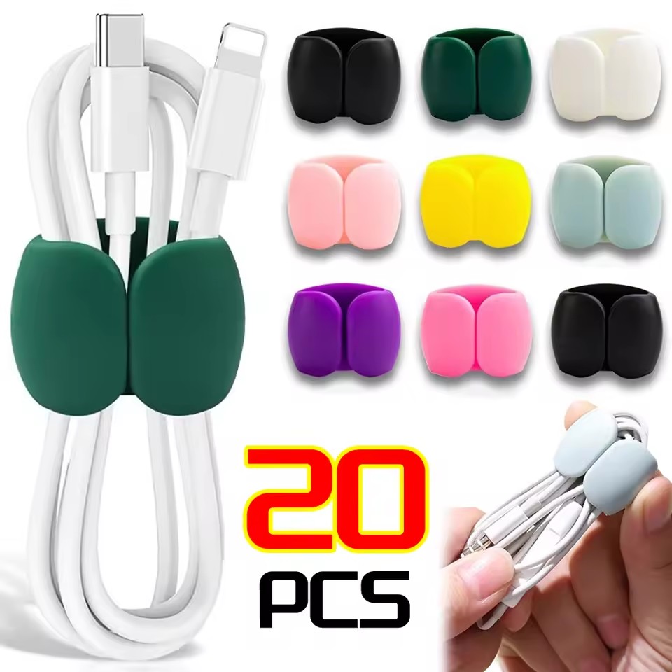 Phone Accessories Charger - Organizador de cables multifunción, soporte USB,