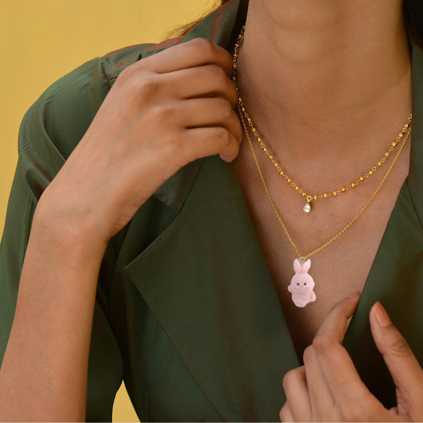 Phone Accessories For Teen Girls - 5 piezas de colgantes de conejito