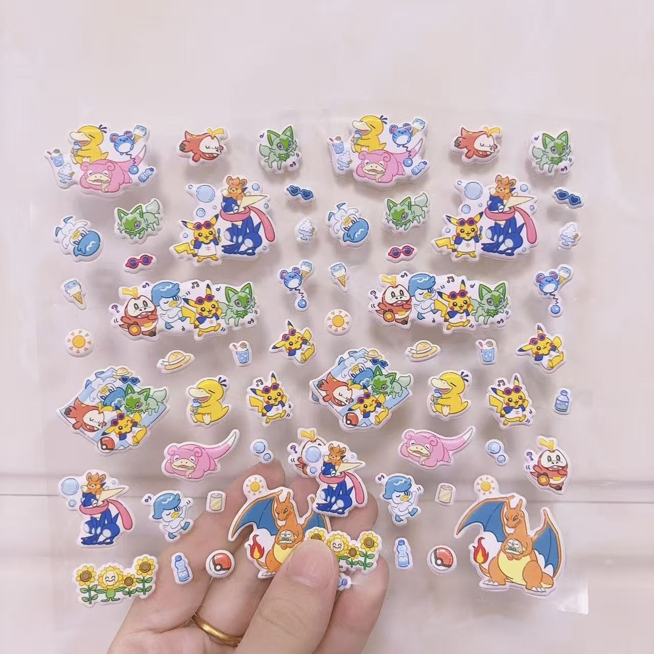Phone Accessories Diy - Pokemon Pikachu Psyduck Squirtle Bubble algodón