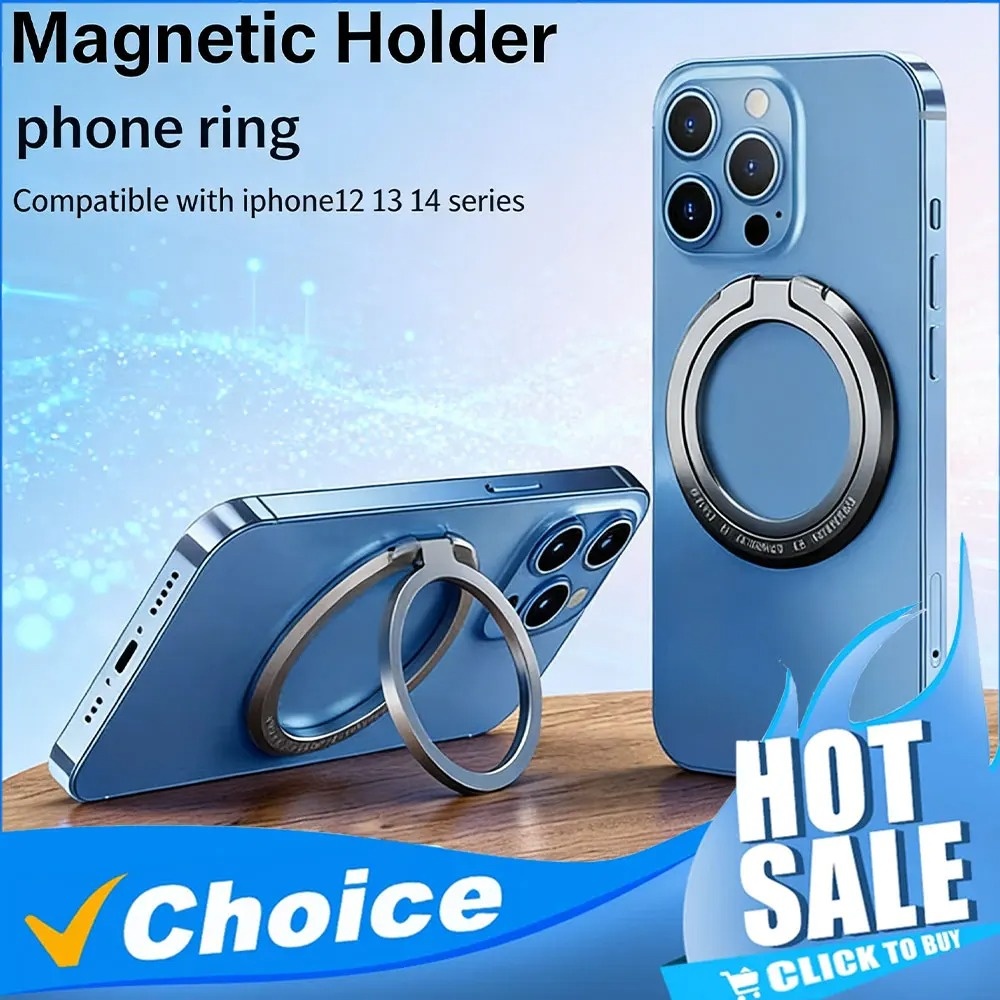 Phone Accessories Ring - Soporte magnético para teléfono con anillo