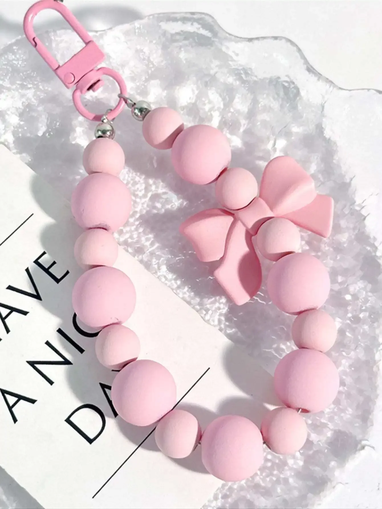 Phone Accessories For Teen Girls - 1 unidad Llavero con lazo de