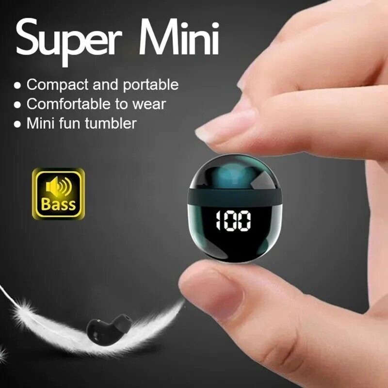 Phone Accessories Amazon - Nuevos Mini Auriculares Inalámbricos Bluetooth 5.4,