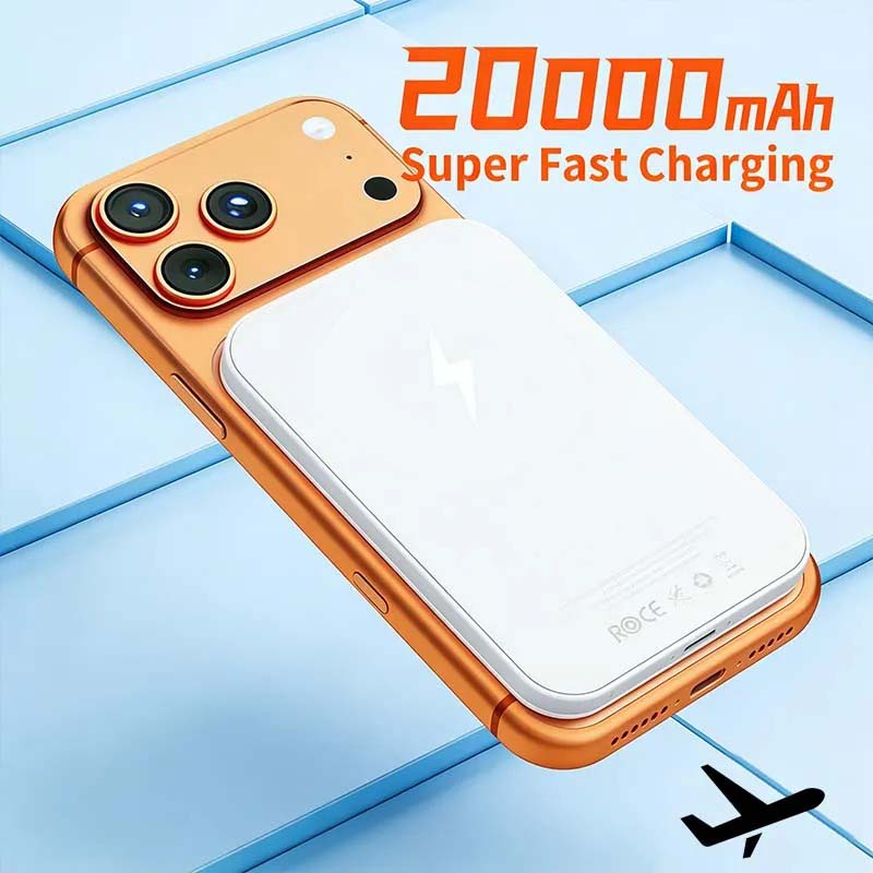 Portable Charger 20000Mah - Batería Externa Magnética de 20000mAh con