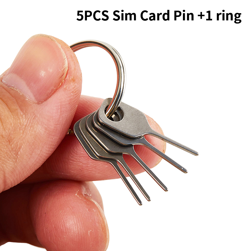 Sim Card Tool - Juego de 5 Agujas Expulsoras de