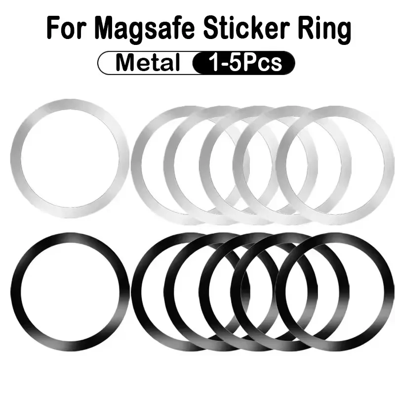 Phone Accessories Charger - Anillo de placa metálica magnética universal
