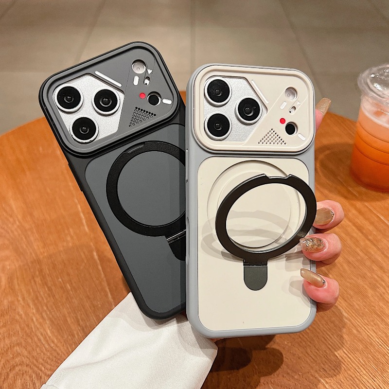 Phone Accessories Ring - Funda Magnética de Lujo con Anillo