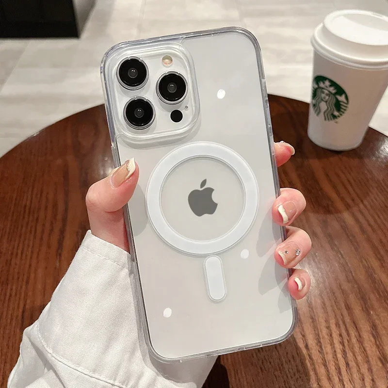 Magsafe Wireless Charger - Funda de teléfono con carga inalámbrica