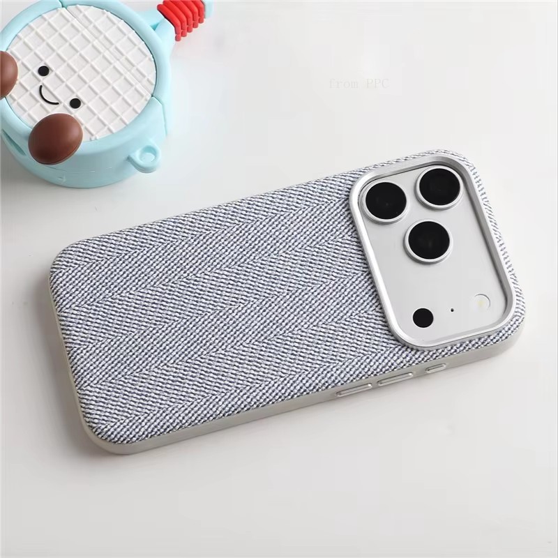 Magsafe Wireless Charger - Funda Magnética de Lujo de Lona