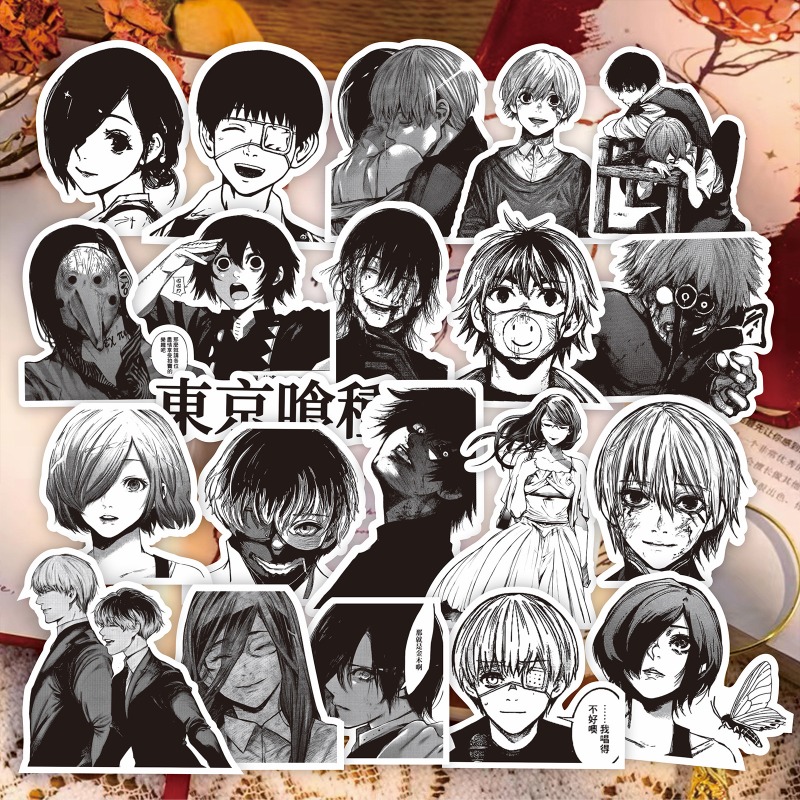 70 pegatinas de anime Tokyo Gh - Phone Accessories Tokyo reseña y precio