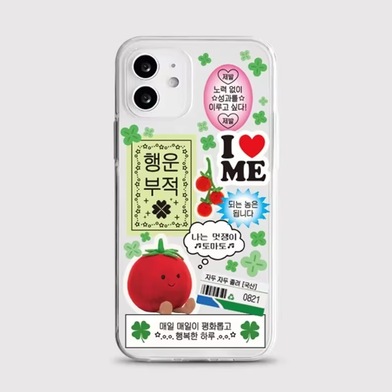 Funda Transparente Coreana con - Phone Case Clear reseña y precio
