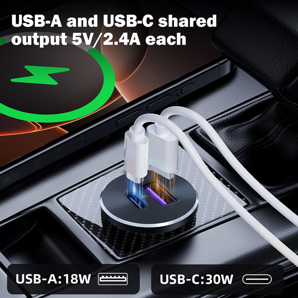 Mini cargador de coche de carg - Phone Accessories Charger reseña y precio
