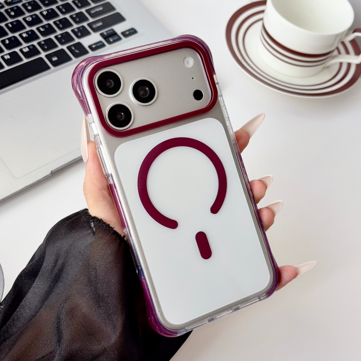 Funda Magnética Transparente a - Magsafe Wireless Charger reseña y precio