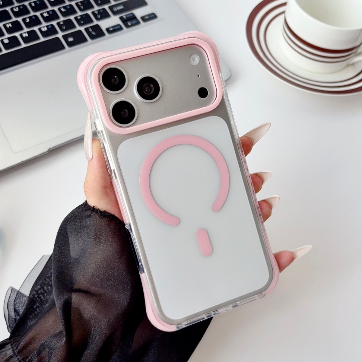 Funda Magnética Transparente a - Magsafe Wireless Charger reseña y precio