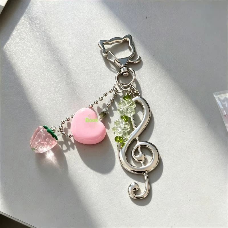Lindo Llavero de Fresa y Estre - Phone Accessories For Teen Girls reseña y precio