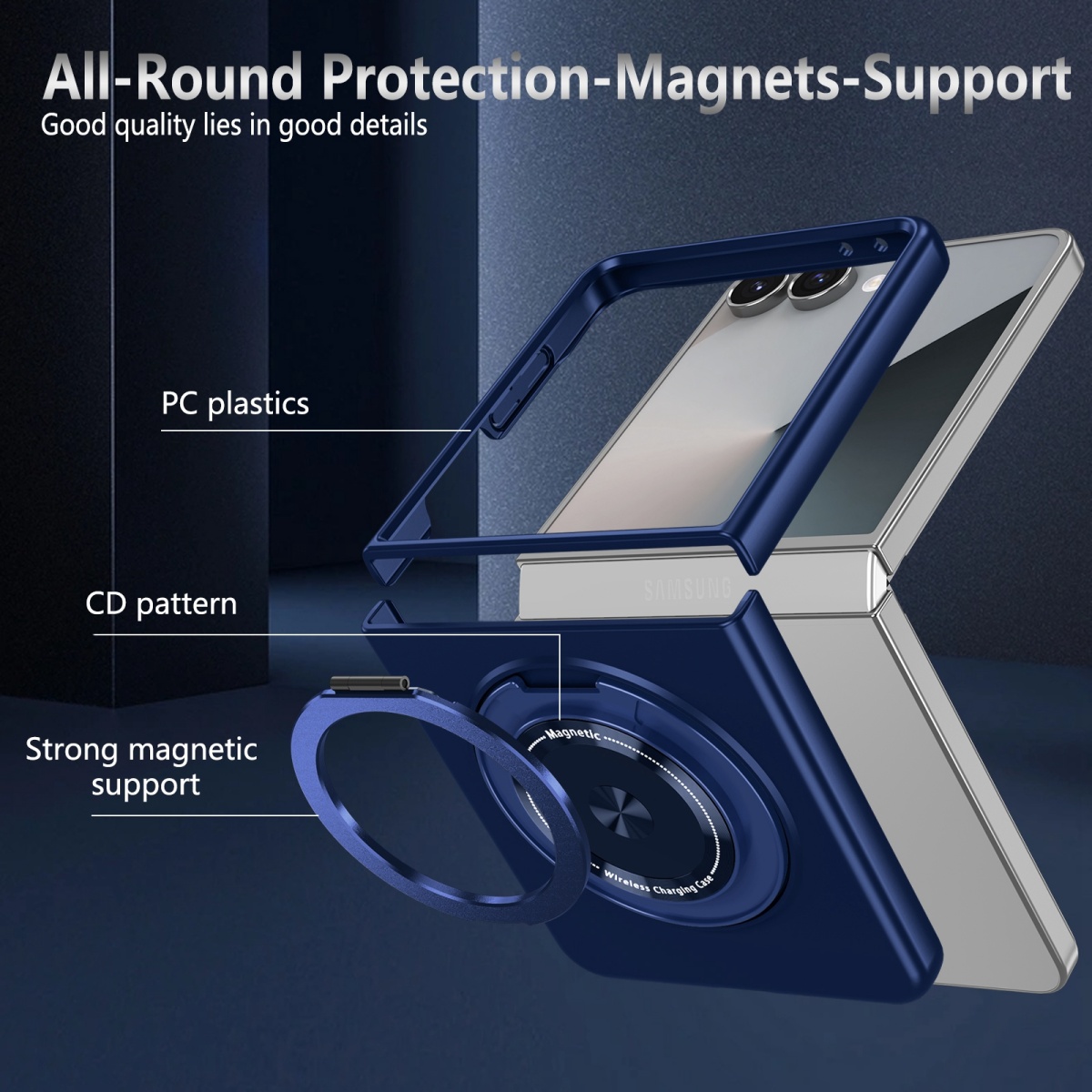 Funda magnética de metal con a - Phone Accessories Ring reseña y precio