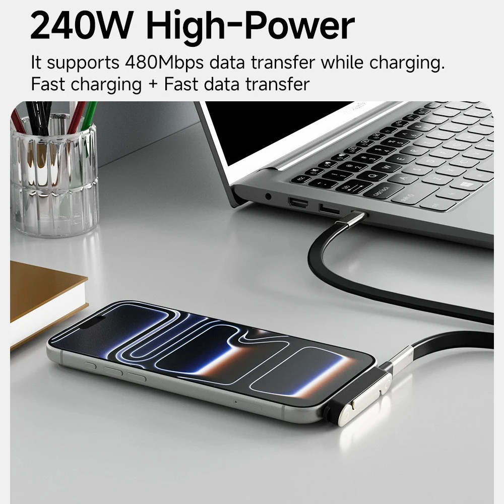 Cable de Carga Plano USB Tipo  - Phone Accessories Charger reseña y precio