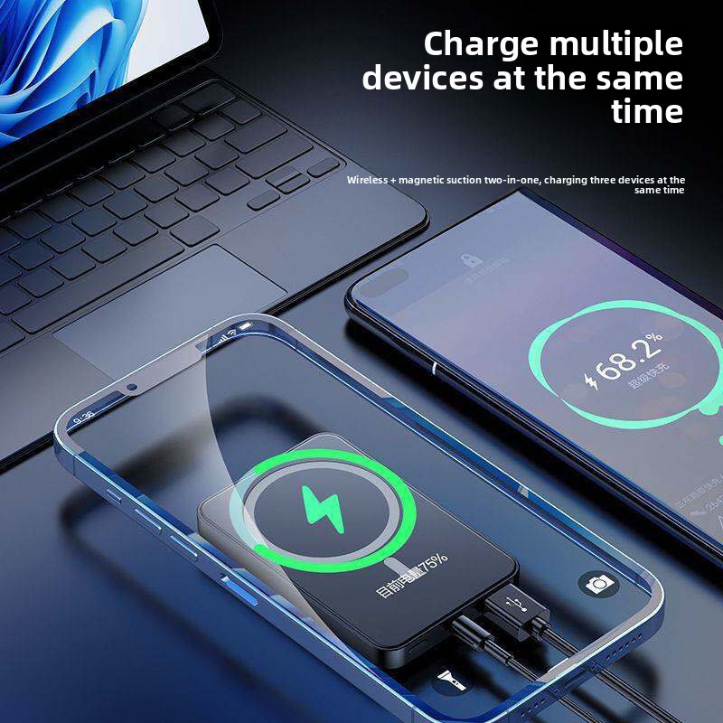 Batería Externa Magnética de 2 - Portable Charger 20000Mah reseña y precio