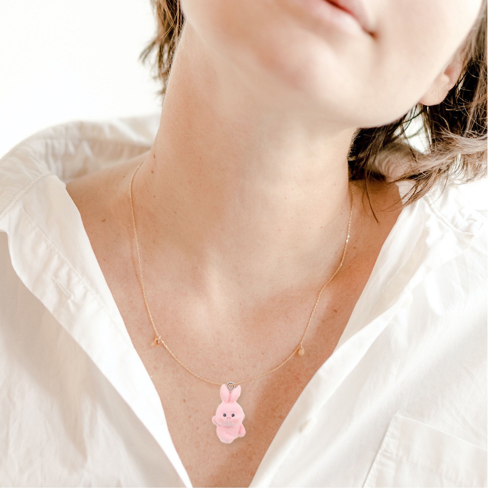5 piezas de colgantes de conej - Phone Accessories For Teen Girls reseña y precio