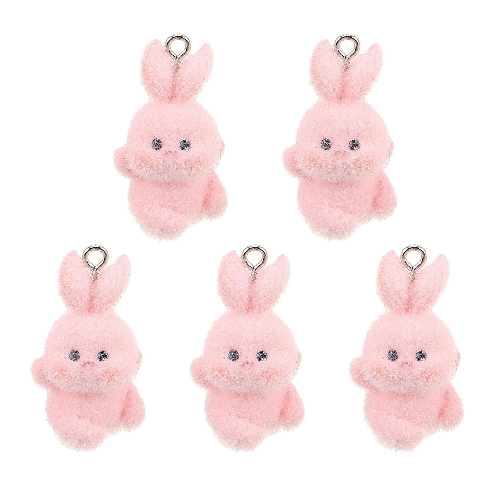 5 piezas de colgantes de conej - Phone Accessories For Teen Girls reseña y precio