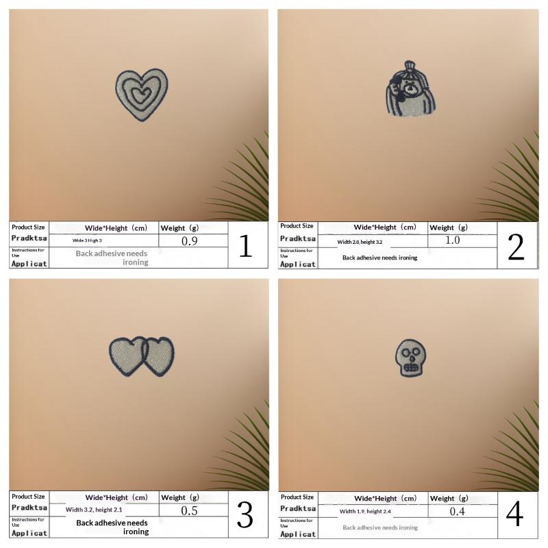 1 Set de Parches Bordados de C - Phone Accessories Diy reseña y precio