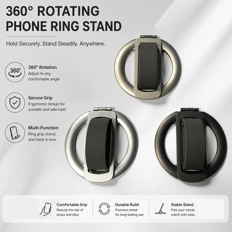 360 °   Anillo Magnético Girat - Phone Accessories Ring reseña y precio