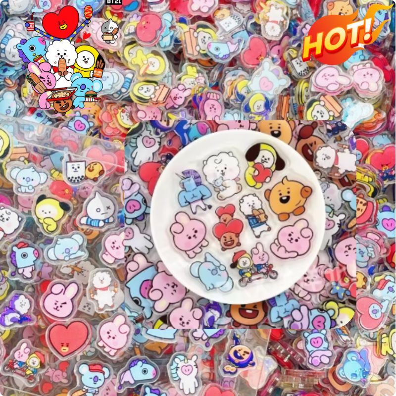100 Mini Placas Acrílicas BT21 - Phone Accessories Diy reseña y precio