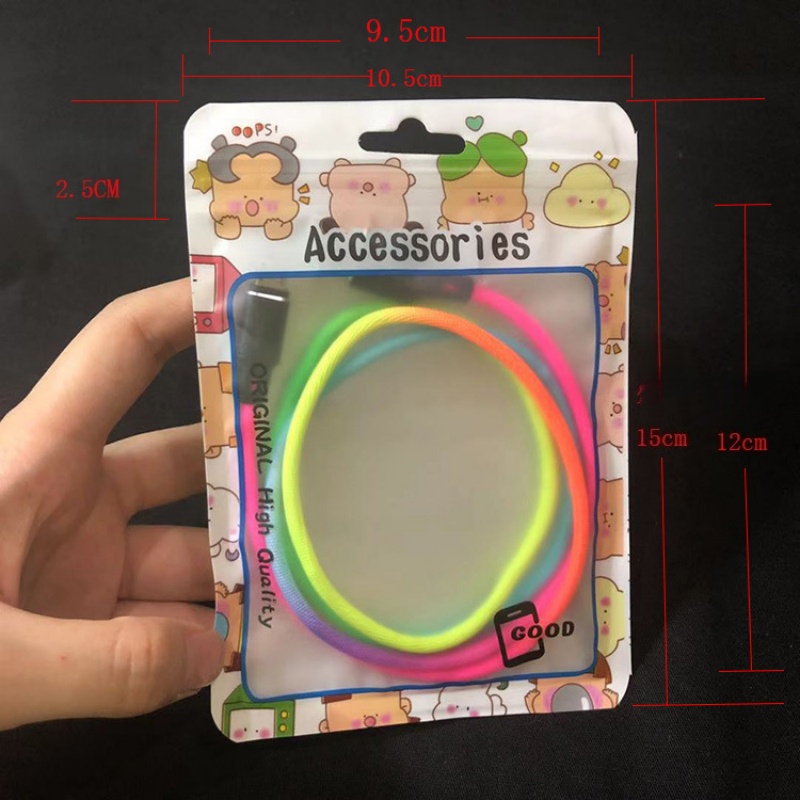 100 Uds. Bolsas de embalaje al - Phone Accessories Charger reseña y precio