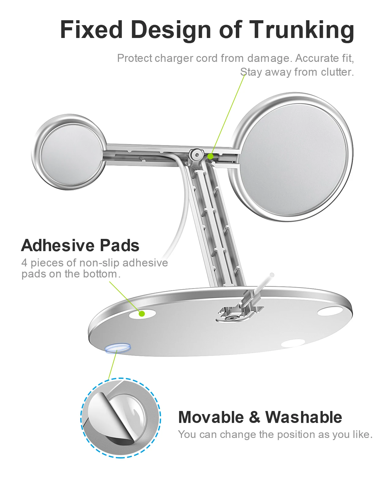 Soporte de Escritorio 2 en 1 E - Phone Accessories Charger reseña y precio