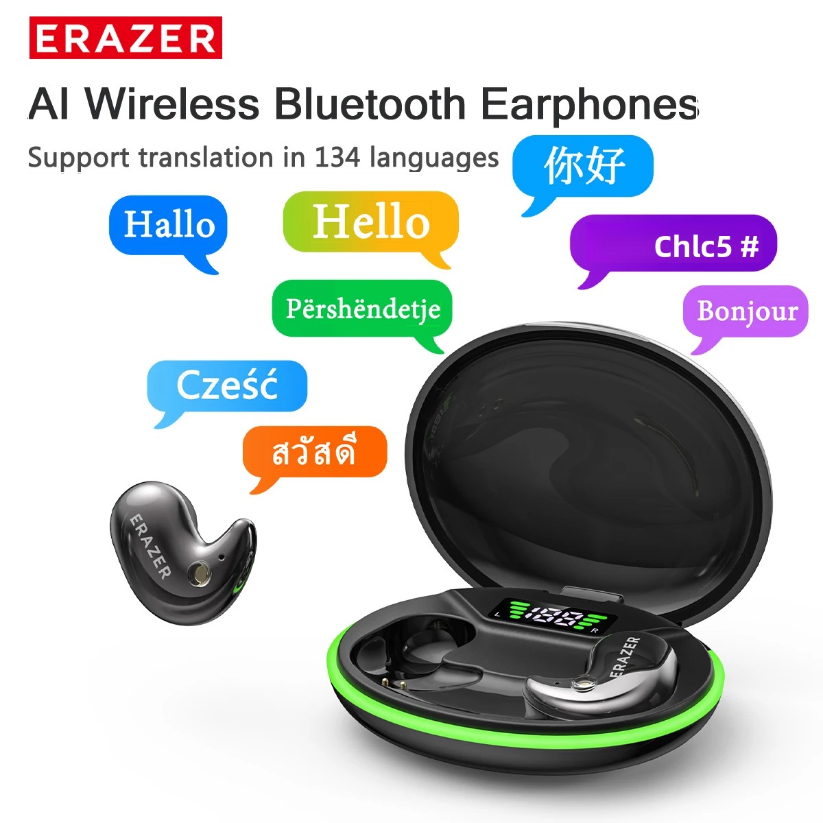 Audífonos Bluetooth Intrauditi - Bluetooth Earphone Tws reseña y precio