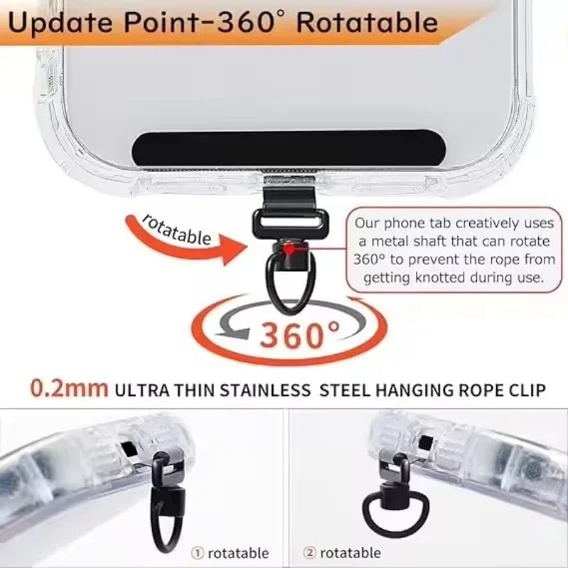 Clip Giratorio 360° para Teléf - Phone Accessories Ring reseña y precio