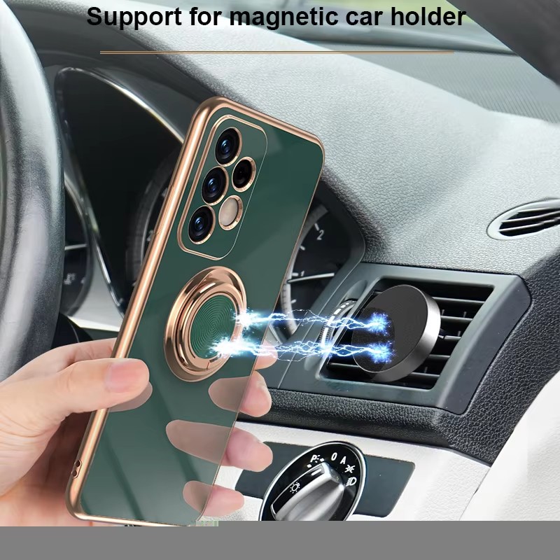 Chapado de lujo Magnético 360  - Phone Accessories Ring reseña y precio