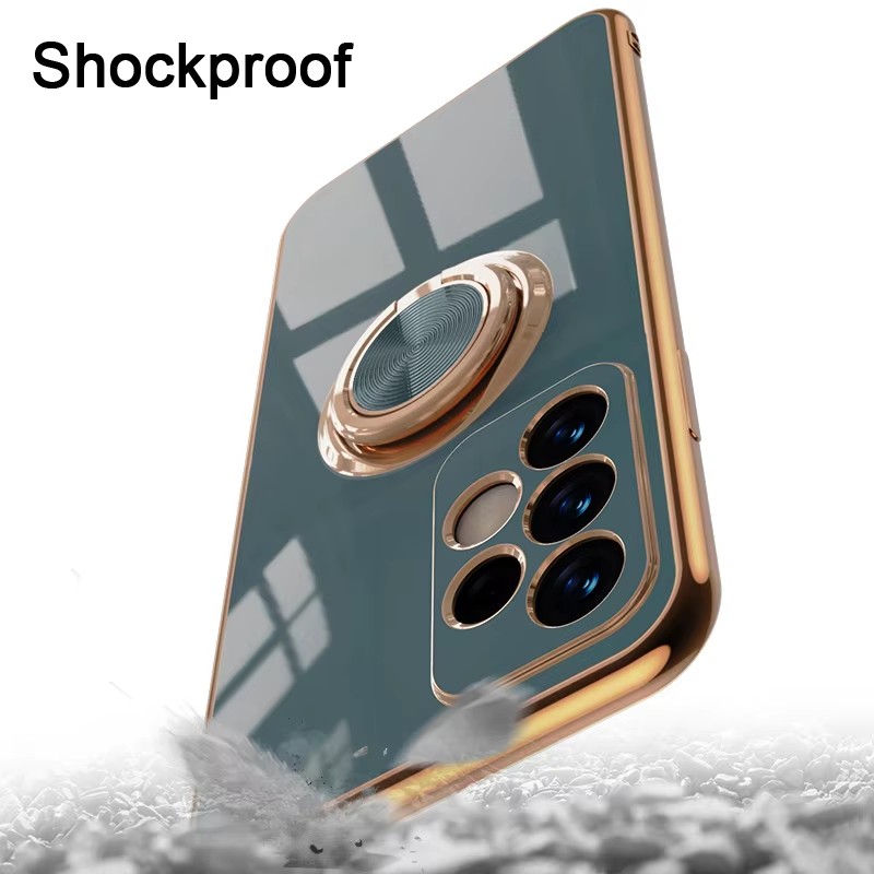 Chapado de lujo Magnético 360  - Phone Accessories Ring reseña y precio